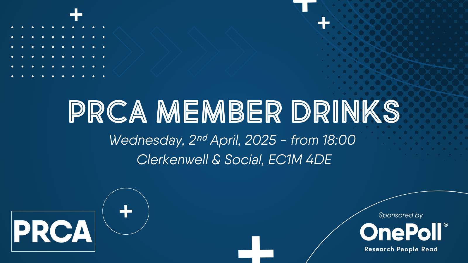 PRCA April Member Drinks
