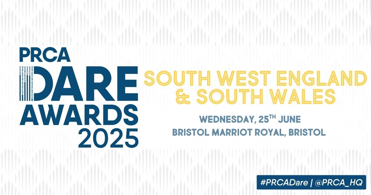 PRCA Dare Awards 2025 South West England & South Wales 25th June Bristol Marriot Royal