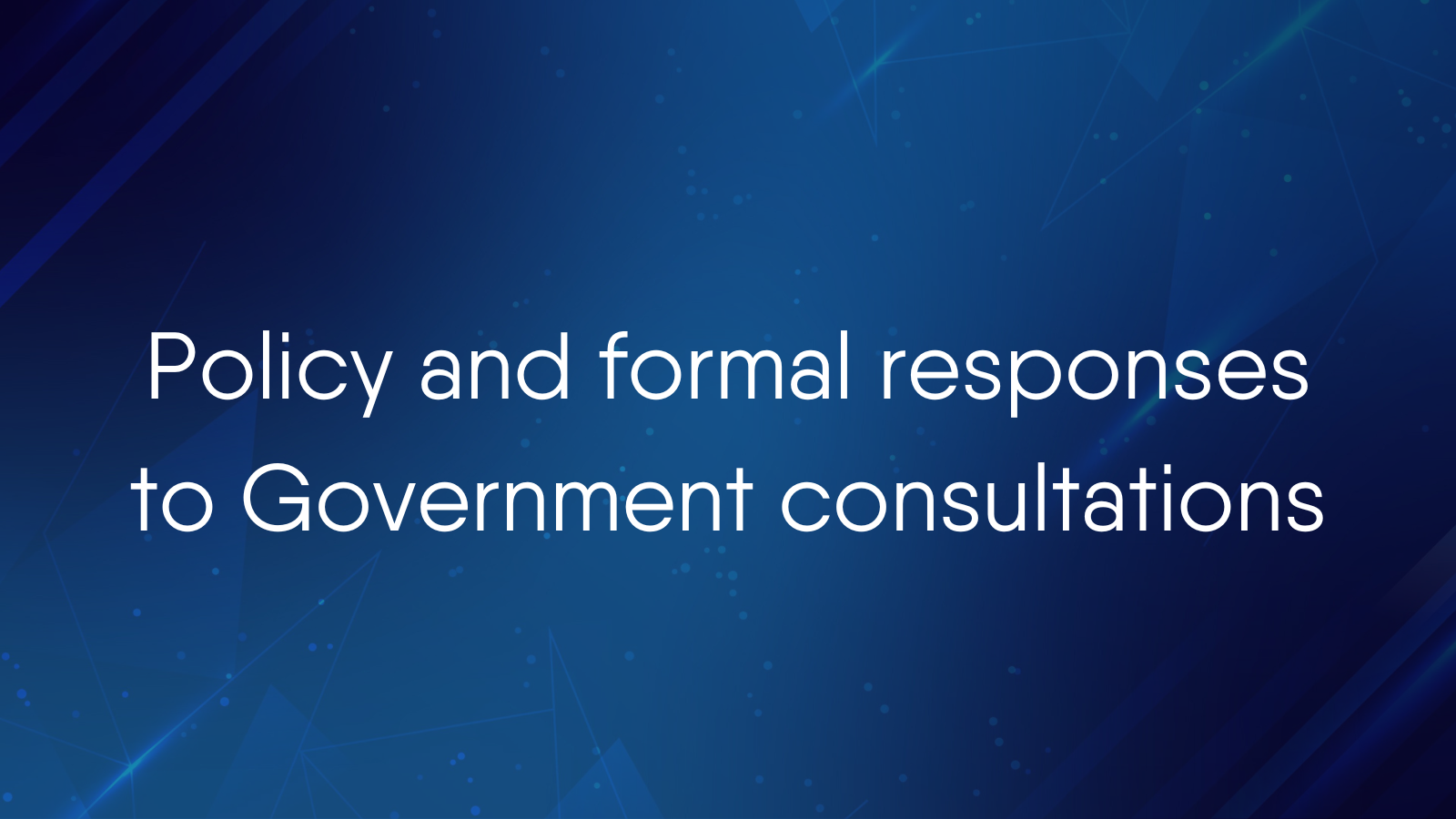 Graphic displaying PRCA policy and formal responses
