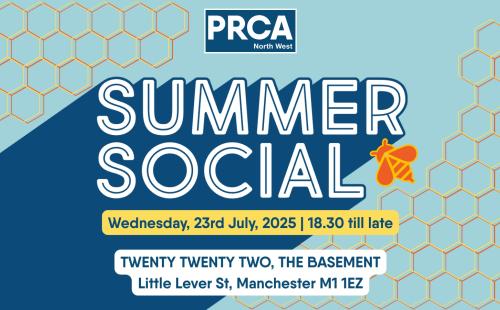 Graphic Displaying PRCA North West Summer Social event