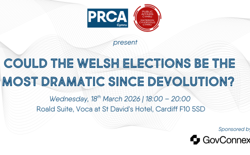 graphic displaying details for the elections cymru event