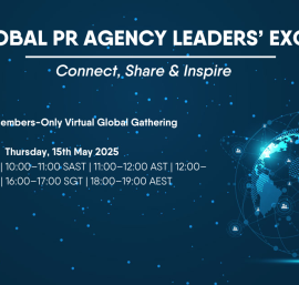 Graphic displaying information about the Global Agency Exchange event