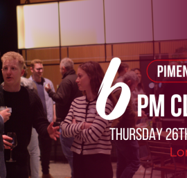 Pimento 6pm Club Thursday, 26th June London