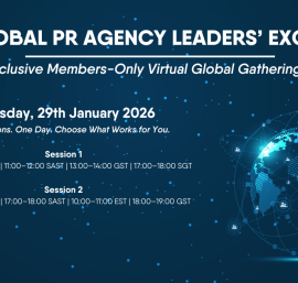 Global PR Agency Leaders’ Exchange - Jan 2026 graphic