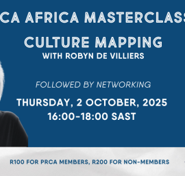 PRCA Africa Masterclass event graphic